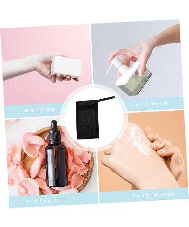 FOYTOKI 10pcs Soap Foaming Soap Scrubber Pouch Soap Saver Nylon Fiber Black - Buy Online on SooperMarket.com