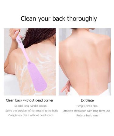 EXCEART Body Scrubber with Long Handle - Shower and Bath Brush for Exfoliating Dry Skin - Buy Online on SooperMarket.com