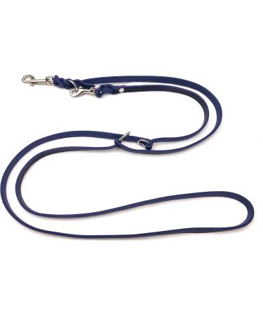 Buy Adjustable Dog Liner for Small & Large Dogs - 2m Navy Blue | Durable Double Linen Leash - Buy Online on SooperMarket.com