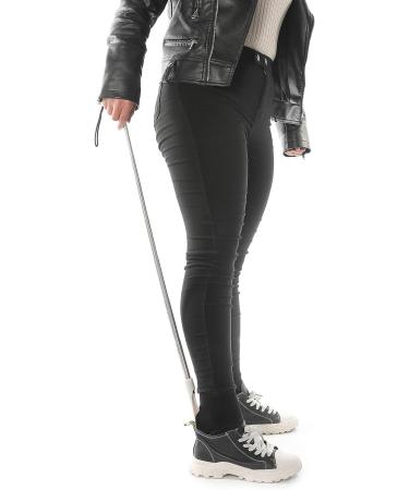 Long Handle Foldable Shoe Horn 36.2 inches - Ideal for Seniors, Pregnant Women, and Back Pain Relief - Buy Online on SooperMarket.com