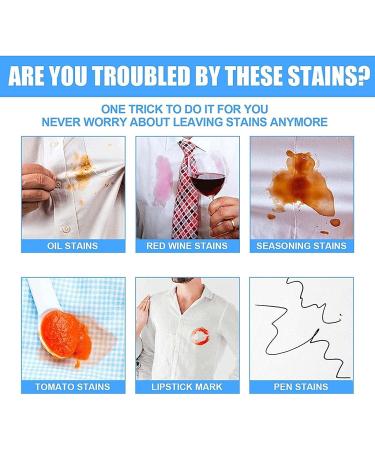 Emergency Stain Removing Pens - Portable Stain Remover Stain Remover Pen for Clothes and Fabric to Go Instant Stain Removal Stick 50ml Roll Bead Design (3pcs) - Buy Online on SooperMarket.com
