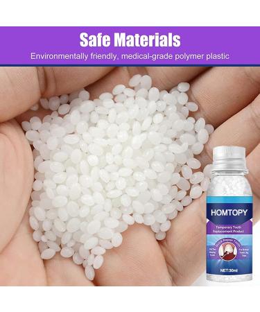 Tooth Repair Set | Temporary Denture Kit | Self-Confident Smile with Thermal Adaptation Beads - 30ml - Buy Online on SooperMarket.com