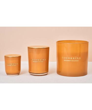 Cocorr na Bergamot Patchouli Candle - Natural Soy 3 Wicks 110 Hours Burn Time | Ideal Christmas Gift 1300g Luxury Fragrance - Buy Online on SooperMarket.com