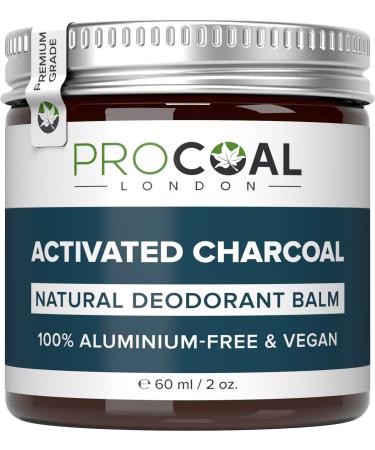 100% Natural Deodorant Balm by Procoal - Zero Potassium Alum 100% Aluminium Free Vegan Deodorant For Women & Men Cruelty-Free Plastic-free Made in UK