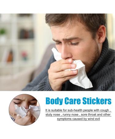 Demeras Body Care Cough Sticker - Herbal Acupoint Relief Patch for Sore Throat - Buy Online on SooperMarket.com