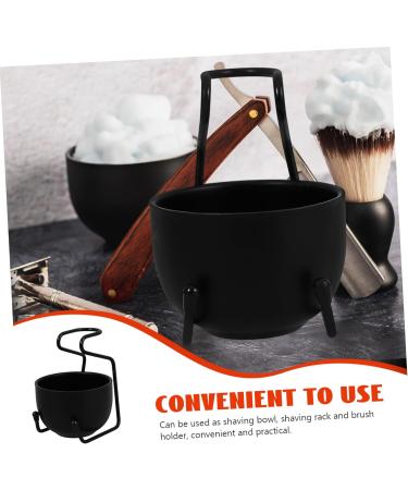 Shop NOLITOY Stainless Steel Shaving Set - Bowl Brush & Razor Holder for Perfect Shaves - International Shipping Available - Buy Online on SooperMarket.com
