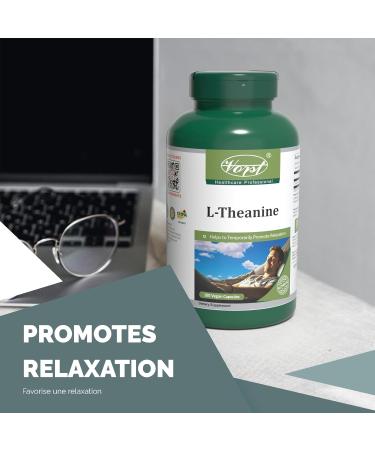 VORST L Theanine 250mg 180 Vegan Capsules | Stress Relief Supplement | Powder Pills | Alternative to Liquid | 1 Bottle 180 count (Pack of 1) - Buy Online on SooperMarket.com