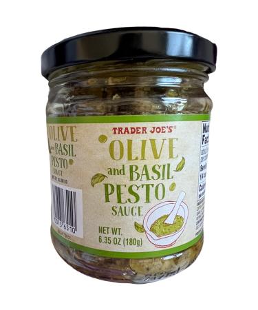 Trader Joe's Olive and Basil Pesto Sauce (Pack of 1)