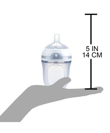 Nuby Comfort Soft Squeezable Silicone Bottle 5 Oz - Hygienic and Easy to Clean - Buy Online on SooperMarket.com