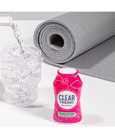 Clear Theory Water Flavoring Drops with Electrolytes - Water Enhancer 4 Pack, Watermelon Berry Flavor, Hydration for Kids, Vegan, Gluten Free, Low Calorie - 1.62 Fl Oz Bottles - Buy Online on SooperMarket.com