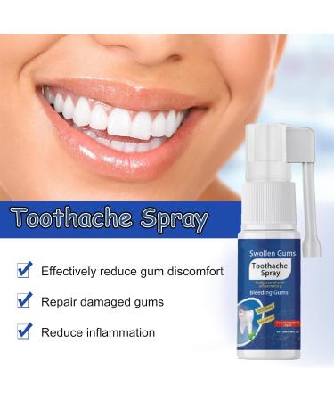 VEROA Tooth Gum Pain Relief Spray - Real Time Toothache Gum Pain Relief for Adult Relieve Gum Swelling Natural Toothache Relief Strong Mouth Spray - for Gum Disease Treatment for Adults - 20ML - Buy Online on SooperMarket.com