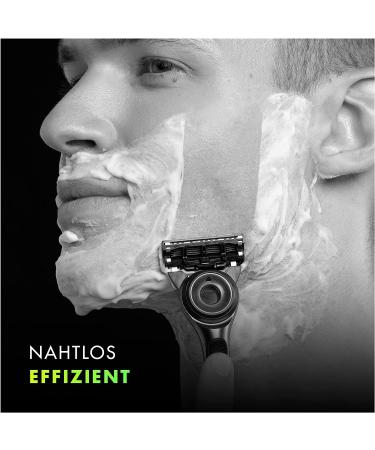 Gillette Labs Razor Blades - 9 Replacement Blades + Premium Wet Razor Bundle with Magnetic Dock | International Shipping - Buy Online on SooperMarket.com