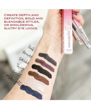 Mirabella Eyeliner Eye Definer Pencil - Twig 0.57g Water-Resistant Retractable Eyeliner for Precise Eye Definition | Paraben-Free - Buy Online on SooperMarket.com
