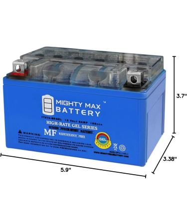 Mighty Max Battery YTX7A-BS Gel Battery Replacement for Buddy 125 Vino 125 & People S - International Shipping Available - Buy Online on SooperMarket.com