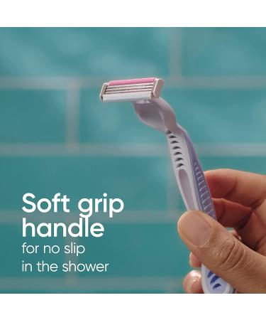 Gillette Venus Simply3 Women's Disposable Razors - Pack of 4 (16 Count) - Buy Online on SooperMarket.com