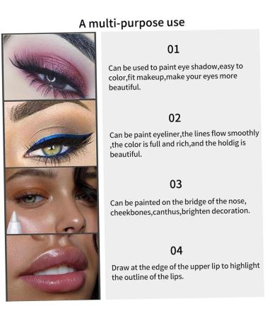5PCS Eyeliner Pencil 5 Colors Waterproof Neon Eyeliner Waterproof Eyeliner Long-Lasting Gel Eye Liner Portable Eye Makeup for Girl Women Waterproof Eyeliner Eye Makeup Gel Eye Liner - Buy Online on SooperMarket.com