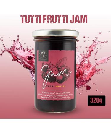 Highfield Preserves Jam & Curd Pick N Mix - Choose From 8 Flavours | Blackberry Blackcurrant Gooseberry Passionfruit Raspberry Sicilian Lemon Strawberry Frutti - Pack of 3 - Buy Online on SooperMarket.com