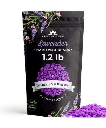 hard-wax-beads facial hair removal bean-wax Lavender - 1.2lb