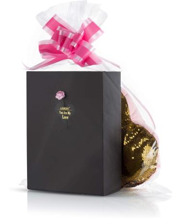 Luxury Bath and Body Gift Baskets for Women | Spa Gift Set with Essential Oils Floral Soaps Hand Lotion & Heart Pillow - Perfect International Gifts - Buy Online on SooperMarket.com