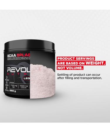 Revolution Nutrition BCAA Splash BCAA Powder Vegan Formula Zero Calorie Lactose Free Muscle Recovery Post Workout 7100 Mg of Branched Chained Amino Acid 1000 mg Citrulline Malate 280 G 46 Servings (Red Raspberry 0.62 Pound) Red Raspberry 0.62 Pound - Buy Online on SooperMarket.com