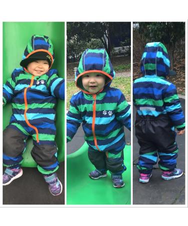 Umkaumka Baby Water Repellent Snowsuit Romper Blue 3-4 Years - Buy Online on SooperMarket.com