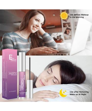 Buy Premium Eyelash Serum with Collagen & Oat Extract - Lash Boosting for Longer Thicker Lashes - 5ml - Buy Online on SooperMarket.com