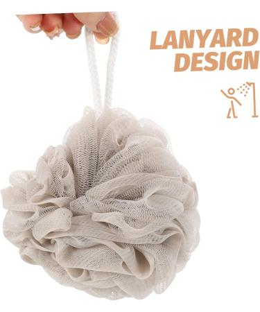 Angoily 6pcs Travel Bath Ball - Exfoliating Loofah with Case | Adult Bath Sponge for Daily Use | Mesh Shower Sponge - Buy Online on SooperMarket.com