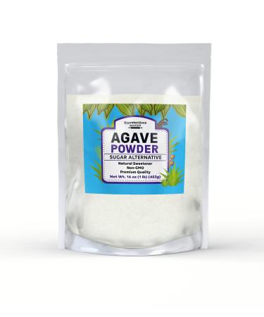Agave Powder By Unpretentious Baker, 1 lb, Natural Sweetener, Non-GMO 1 Pound