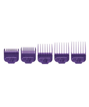 Andis Nano-silver Magnetic Attachment 5 Combs, Small Sizes, 6", 8", 4", 3/8", 2" Small (Pack of 1)