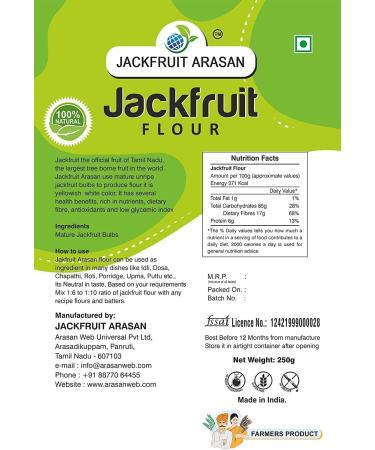 AOZA Jackfruit Flour 500gram (2 Pack of 250gram) - Buy Online on SooperMarket.com