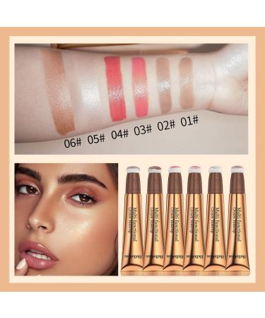 Liquid Contour Beauty Wand - Highlighter & Bronzer Stick - Long Lasting & Smooth - Easy to Apply & Blend - Waterproof (01) - Buy Online on SooperMarket.com