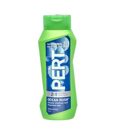 PERT 2-in-1 Ocean Rush Shampoo and Conditioner 25.4oz (4 PACK) - 4 Bottles, 101.6oz Total - Buy Online on SooperMarket.com