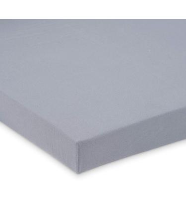 FabiMax Jersey Spannbettlaken f r 6-eck Laufgitter grau Grau 100 x 115 cm