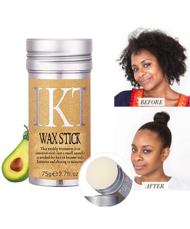Bilisar Hair Wax Stick - Non-greasy Slick Hair Pomade for Long-lasting, Professional Styling - Portable Broken Hair Shaping Wax - Buy Online on SooperMarket.com