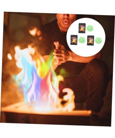 PRETYZOOM 3 Packs Campfire Powder Sales Today Clearance Today Today Clearance Garden Decoration Fire Packets Long Burn Small Fire Pit Outdoor Flame Powder Mineral Powder Party Supplies Beach - Buy Online on SooperMarket.com