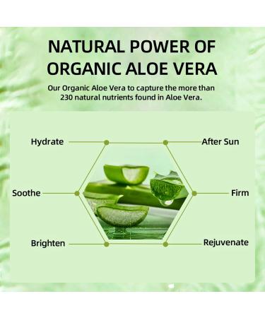 Aloe Vera Cream 98% Aloe Vera Face Cream Face & Body Moisturizing Cream with Organic Aloe Vera Gel Aloe Vera Face Moisturizer Nourishing Smoothing Moisturizing Lotion for Face & Body - Buy Online on SooperMarket.com