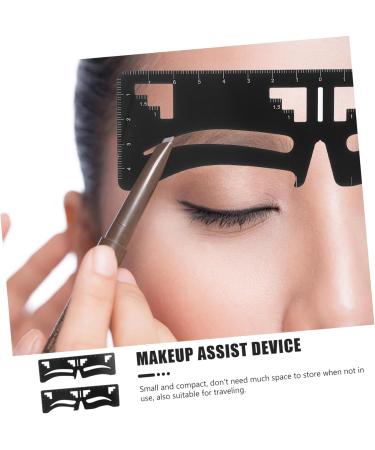 MAGICLULU 10 Pcs Eyebrow Ruler Female Eyebrow Makeup Stencil Makeup Tools Eyebrows Shaper Card Balance - Buy Online on SooperMarket.com