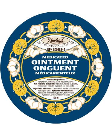 Rawleigh Medicated Ointment Tin: 4.5 oz / 128g - Pack of 6 128 g (Pack of 6) - Buy Online on SooperMarket.com