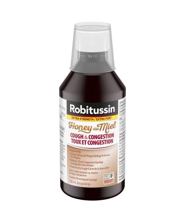 Robitussin Extra Strength Honey Cough & Congestion Syrup 230 mL
