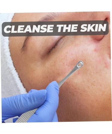 Baluue 1 Set Blackhead Removal Tool Scraper Tool Blemish Extractor Tool Pore Cleaner Stainless Steel Silver - Buy Online on SooperMarket.com