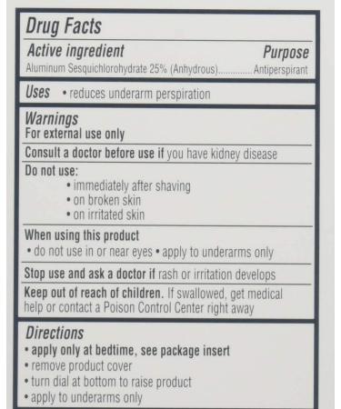 Certain Dri Antiperspirant Solid 1.7oz - 2 Pack | Control Excessive Perspiration - Buy Online on SooperMarket.com