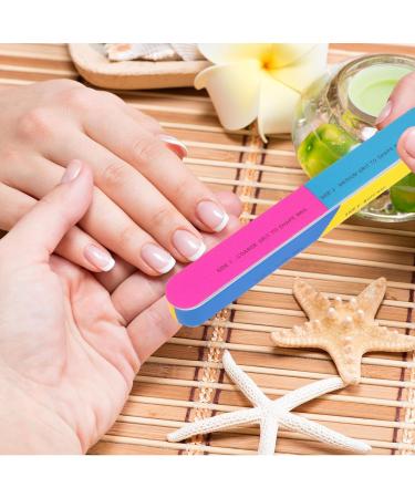 7 Way Nail Buffer Block 8 Pcs Professional Nail Buffer for Natural Nails All-in-One Smooth & Buff & Shine for Nail Care - Buy Online on SooperMarket.com