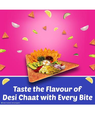 Bingo! Mad Angles Corn-Based Crunchy Chips Perfect for Snacking (Pack Of 4) Delicious Tasty And Twisty Treat Sold By Kidzbuzz (Bingo Mmmmm Masala) - Buy Online on SooperMarket.com