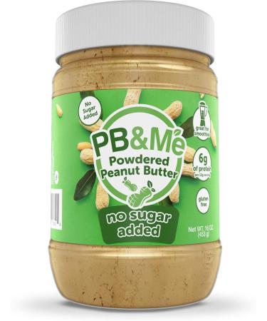 PB&Me Sugar Free Peanut Butter Powder - Powdered Peanut Butter No Sugar for Low Calorie Snacks & Powdered Peanut Butter - Original Peanut Butter Powder Peanut Powder for Smoothies - Buy Online on SooperMarket.com