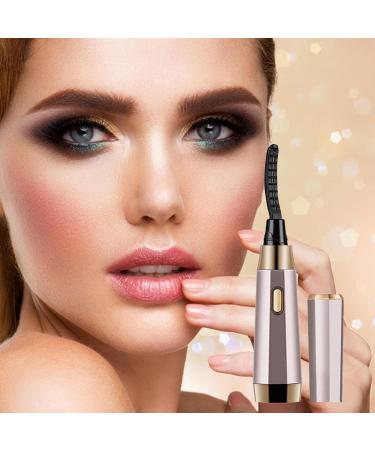 Eyelash Curler Electric | Electric Heated Eyelash Curler | USB Charging Electric Eyelash Curler Heated Lash Curler Heated Eyelash Curlers Eyelash Curlers for Women Makeup Enhancement Pink - Buy Online on SooperMarket.com