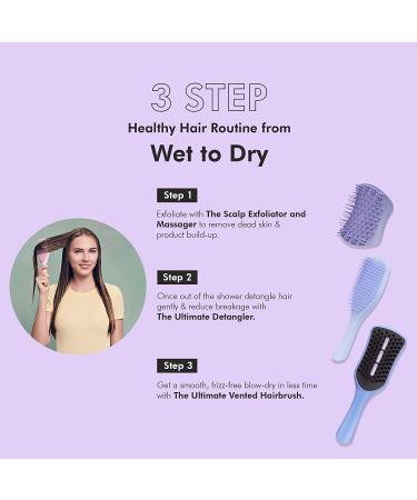 Tangle Teezer Scalp Exfoliator Massager - Lavender Lite Purple - Hair Treatment & Scalp Detox - 1 Count - Buy Online on SooperMarket.com