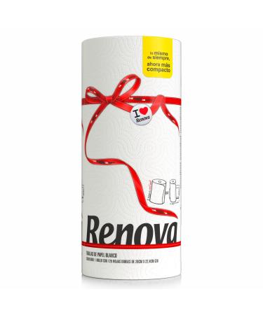 Renova WHITE Paper Towel 1 Roll Large 200072200 1 piece (1 pack) White