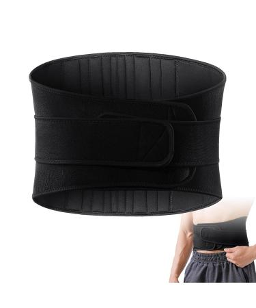Lumbar Support Belt - Adjustable Lower Back Support Lumbar Wrap | Comfortable Waist Supports Lumbar Supports for Motorcycle Travel Sports Fitness Skiing Black XL - Buy Online on SooperMarket.com