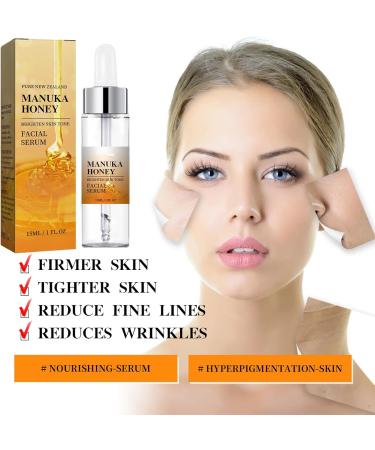 New Zealand Bee Venom and Manuka Honey Serum Manuka Honey Serum for Face Honey Facial Serum Honey Anti-Aging Serum Anti-Aging Serum Honey Face Serum (3Pcs) - Buy Online on SooperMarket.com