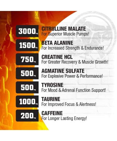 MAMMOTH PUMP Pre Workout Powder Superior Muscle Pumps Increase Strength & Endurance Explosive Power & Energy Supplement Heightened Focus Quick Recovery Reduced Soreness (30 Serves Blue Raspberry) Blue Raspberry 30 Servings (Pack of 1) - Buy Online on SooperMarket.com